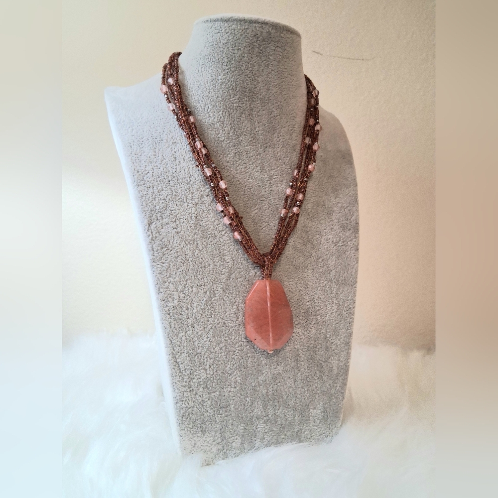 J.Jill Pendant Beaded Necklace